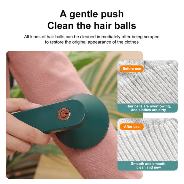 USB Electric Lint Remover – Portable Clothes Shaver