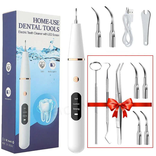 Ultrasonic Dental Teeth Plaque Remover & Cleaner - ELECTRONIC GADGETS