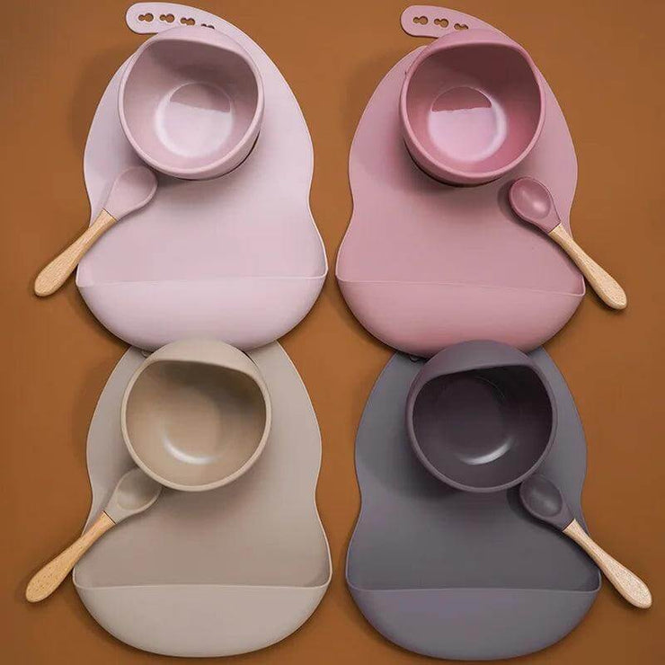 Silicone Baby Feeding Tableware Set - ELECTRONIC GADGETS