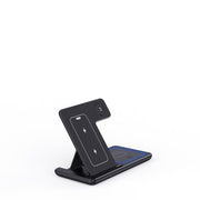 3-in-1 Fast Wireless Charger – Stand pentru iPhone,Samsung iWatch & AirPods