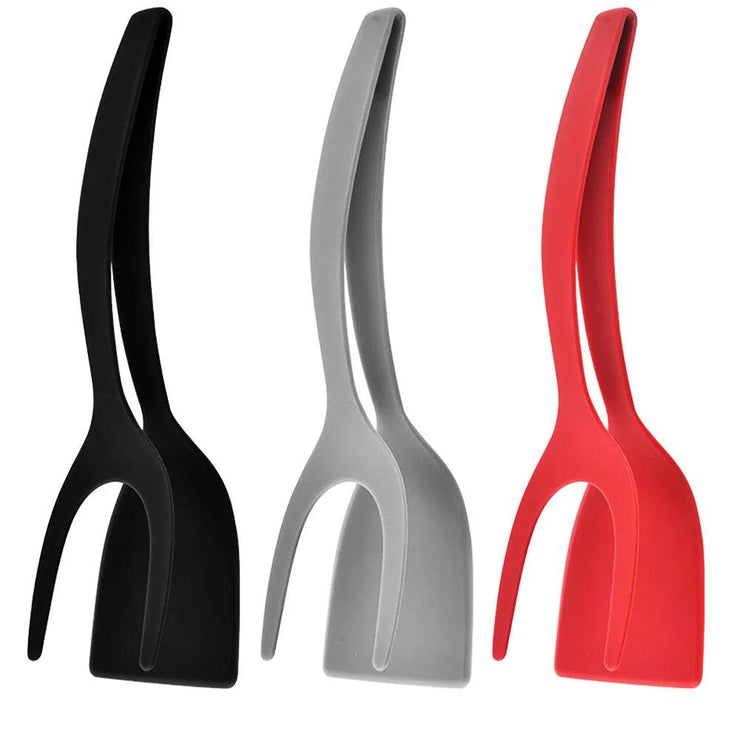 2 In 1 Spatula Tongs for Eggs - ELECTRONIC GADGETS