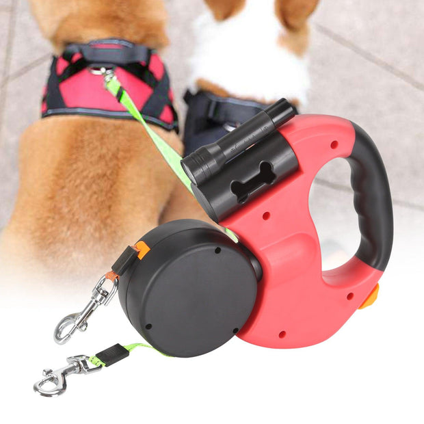 Retractable Pet Leash with Light - ELECTRONIC GADGETS