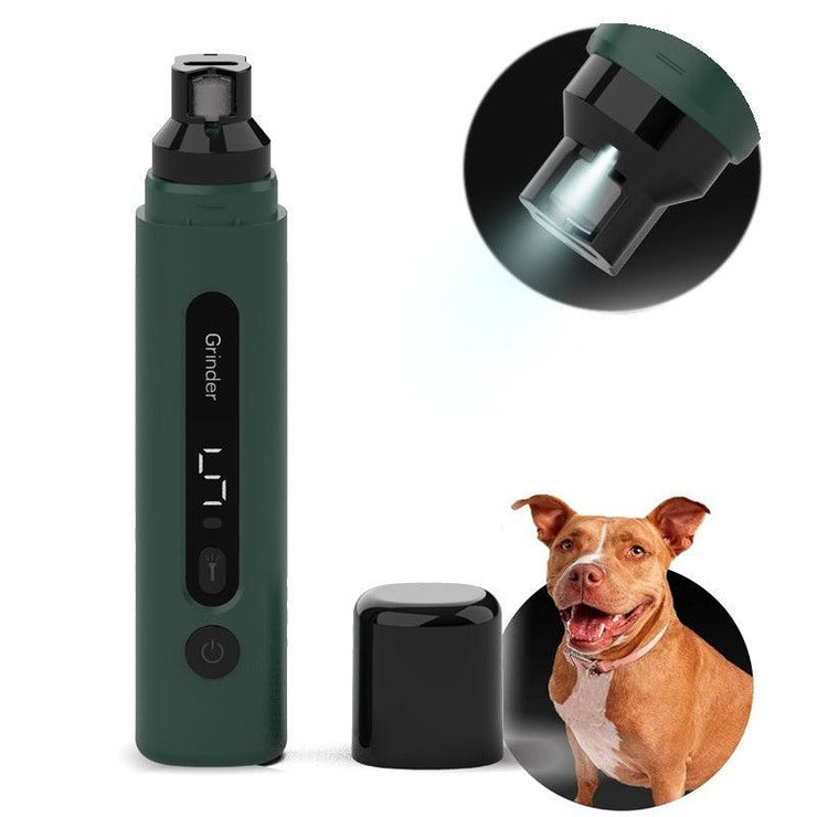 Dog Nail Grinder Electric Pet Nail Trimmers Rechargeable Cat Nail Grinders Super Quiet With 5-Speed Setting For Small Medium Large Dogs Cats Claw Care Pet Products - ELECTRONIC GADGETS