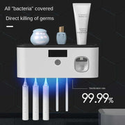 Wall-mounted Toothbrush Storage with UV - ELECTRONIC GADGETS