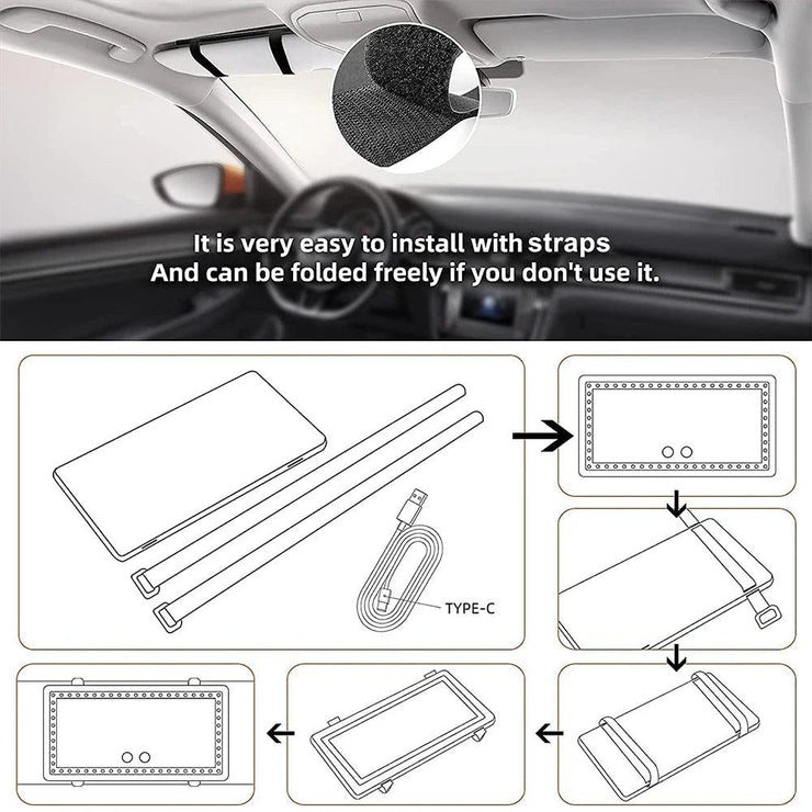 Car Makeup Mirror - ELECTRONIC GADGETS