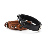 Leather AirTag Dog Collar - ELECTRONIC GADGETS