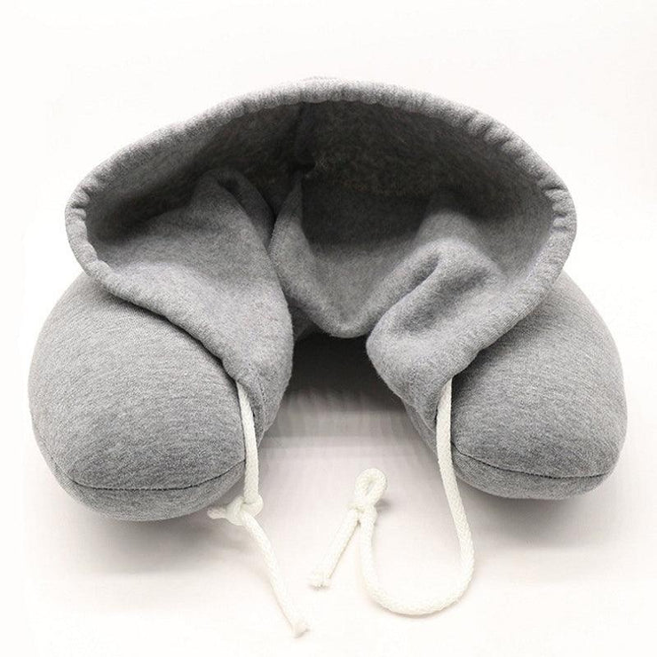 Hooded Travel Neck Pillow - ELECTRONIC GADGETS