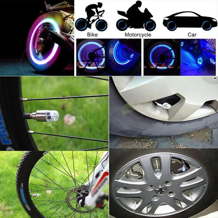 Tire Valve LED Caps - ELECTRONIC GADGETS