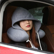 Hooded Travel Neck Pillow - ELECTRONIC GADGETS