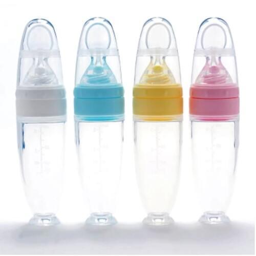 Baby Feeding Squeeze Spoon - ELECTRONIC GADGETS