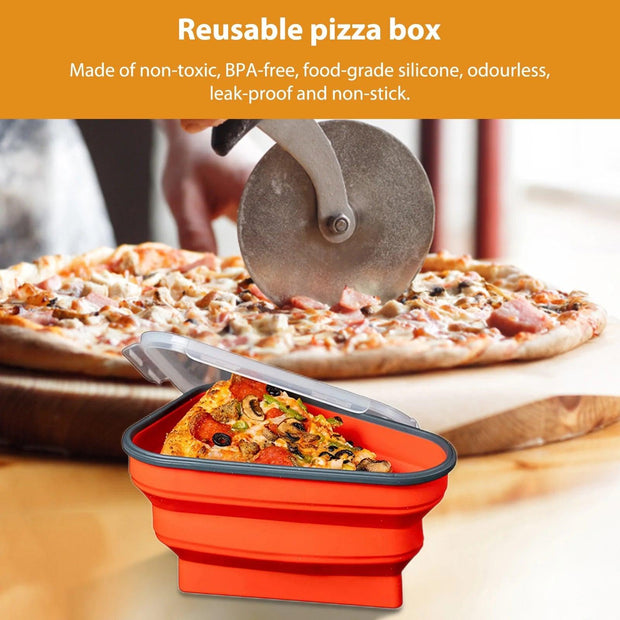 Silicone Reusable Pizza Pack Box - ELECTRONIC GADGETS